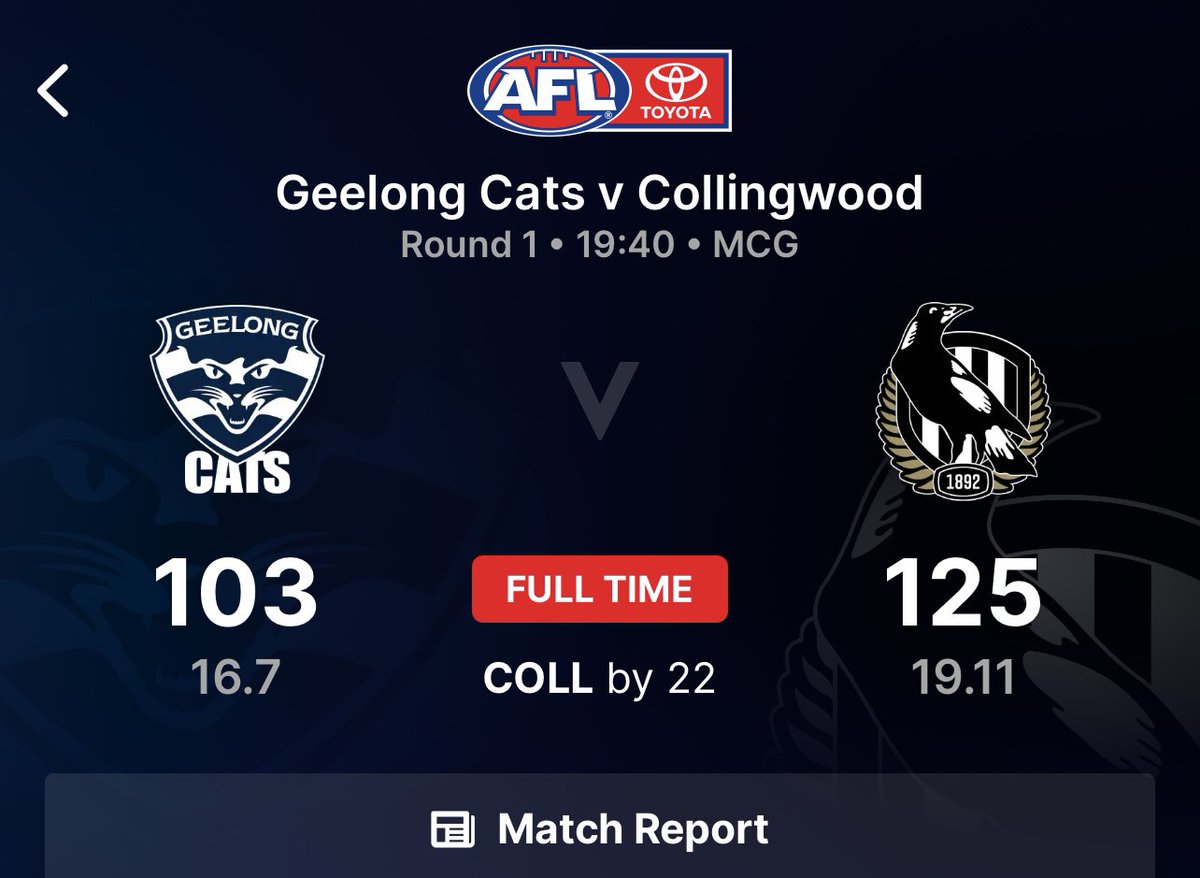 muir9's tweet photo. @Pipstar112 @GeelongCats It’s bedtime my friend. Go to sleep. The score will still be there in the morning. https://t.co/Gp21n7CGMU