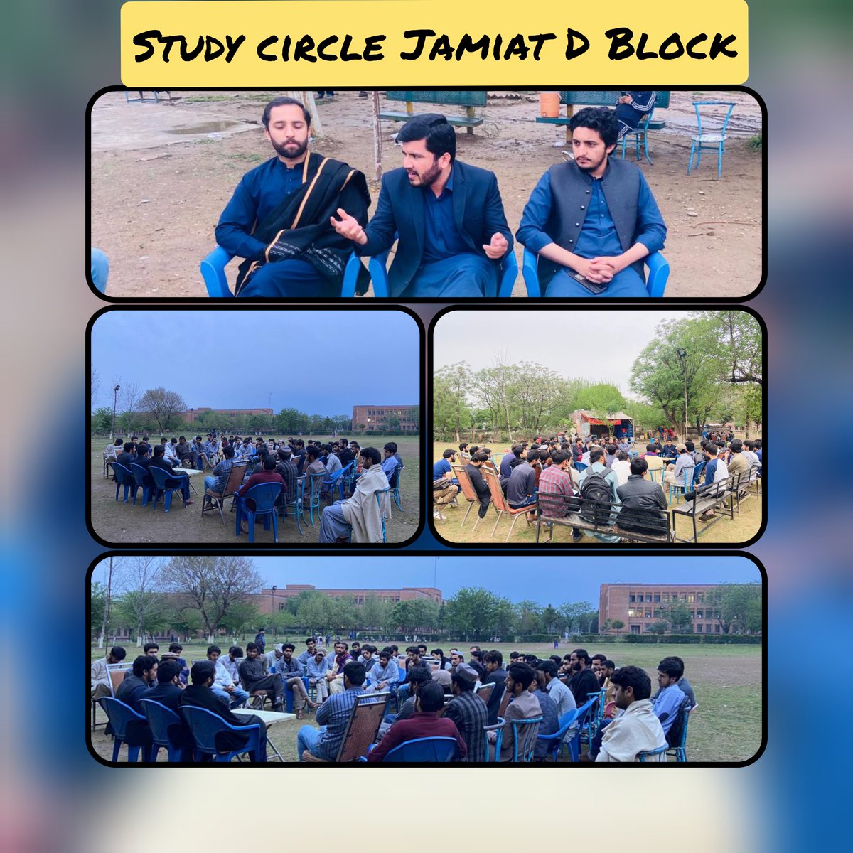 JamiatIIUI's tweet photo. D Block organized study circle on the topic"𝐂𝐫𝐢𝐭𝐢𝐜𝐚𝐥 𝐀𝐧𝐚𝐥𝐲𝐬𝐢𝐬 𝐨𝐟 𝐏𝐚𝐤𝐢𝐬𝐭𝐚𝐧'𝐬 𝐄𝐝𝐮𝐜𝐚𝐭𝐢𝐨𝐧 𝐒𝐲𝐬𝐭𝐞𝐦".
In which our Guest speaker was Br,Ahmad Hamidi  conduct the study circle.
Large number of students participated.
  #JamiatIIUI  #Islamabad https://t.co/d2WMFpr5GC