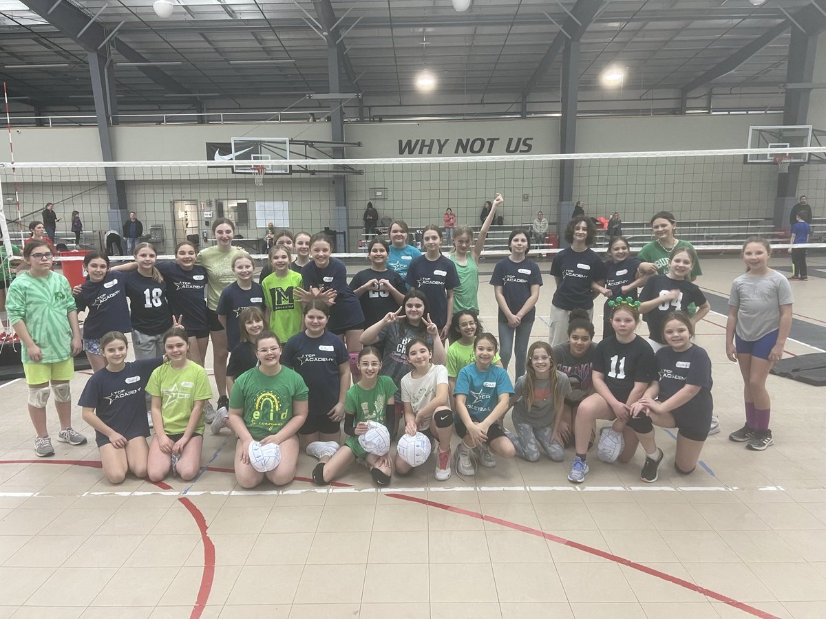 St. Patrick’s Day practice for our TCP Academy House & Travel teams! ☘️💚

#volleyball #stpatricksday #kidsatplay #projectplay #letkidsplay