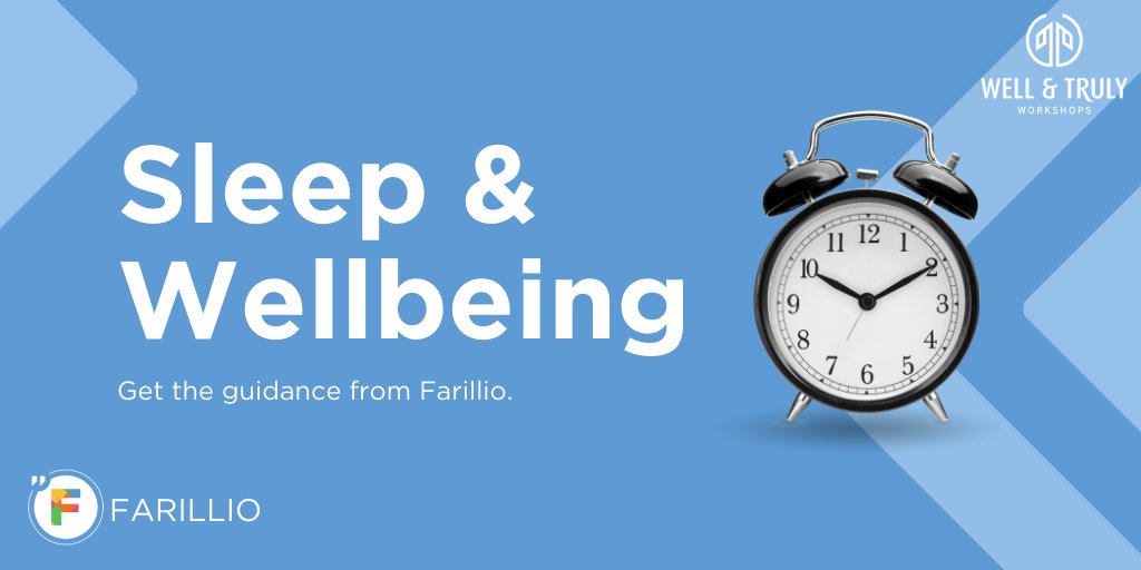 Happy #WorldSleepDay! 💤💤 Take a moment to prioritize your sleep health today. Check out our expert partners Well&amp;Truly Workshops and their amazing sleep and wellbeing resources on Farillio! Log in to your Farillio account to access them: farill.io/guides/sleep-a… #sleephealth