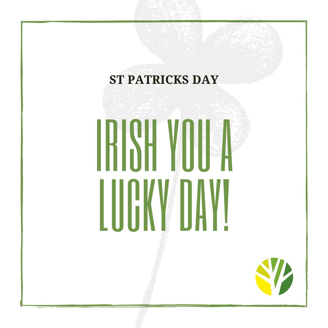 Happy St. Patrick's Day Thrivers! 💚

May the luck of the Irish be with you today and always!