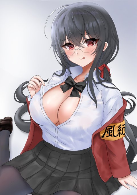 制服大鳳
#アズレン 