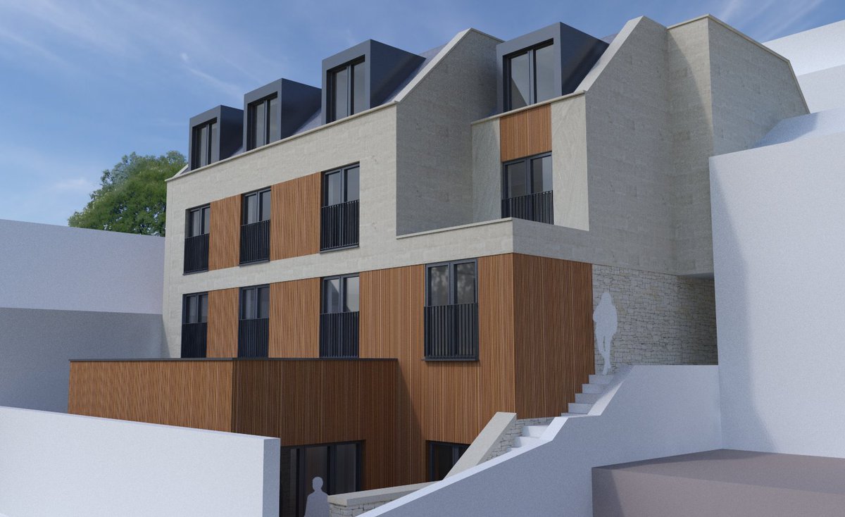 JA_Architects's tweet photo. We are delighted to have secured planning consent on behalf of our client. @EdinburghConst2 for a development of eight, two-bedroom flats, on York Lane in the heart of Edinburgh’s New Town. https://t.co/RdIyzleBGY