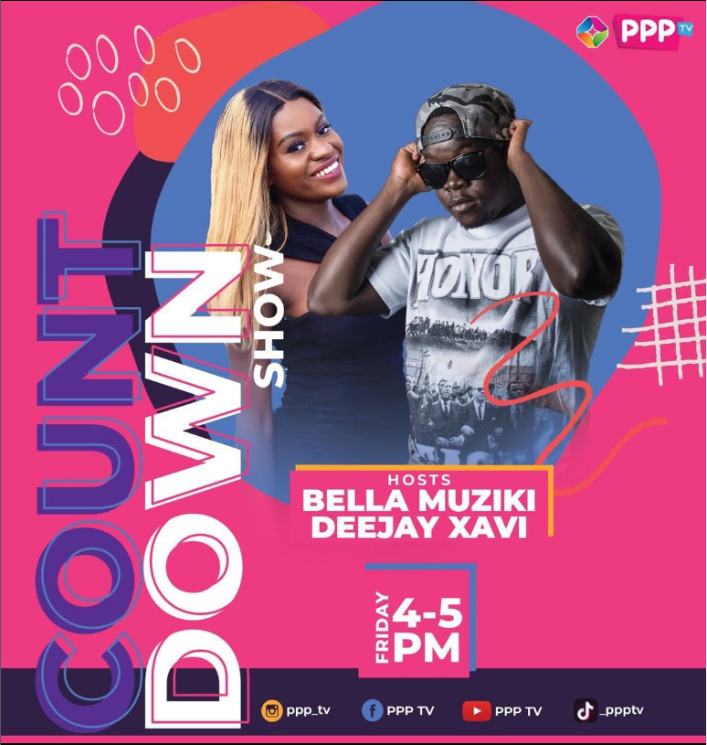 PPPTV_ke's tweet photo. WHERE ARE YOU WATCHING THE #COUNTDOWN SHOW FROM ??
@_bellamuziki @deejay_xavi 

#PPPTV https://t.co/2ZKtnKerKS