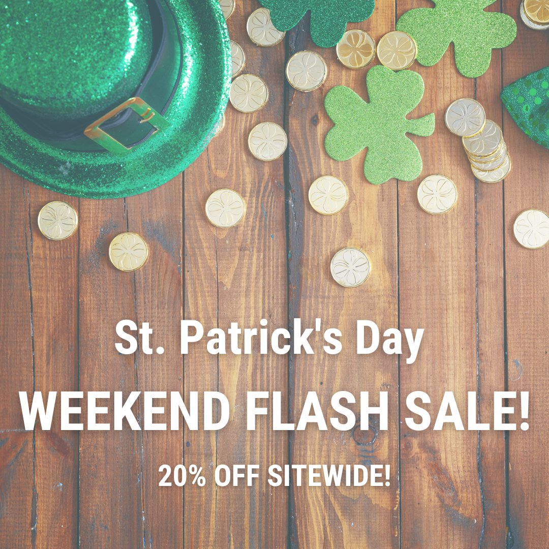 It’s your lucky day! We’ve got a STELLAR sale for you! Celebrate #StPatricksDay all weekend long with 20% off SITEWIDE! 

#sale #stellarbiotics #metabiotics #immunehealth #guthealth #probiotics #prebiotics #postbiotics #synbiotics #delimmunev #healthygut #microbiome