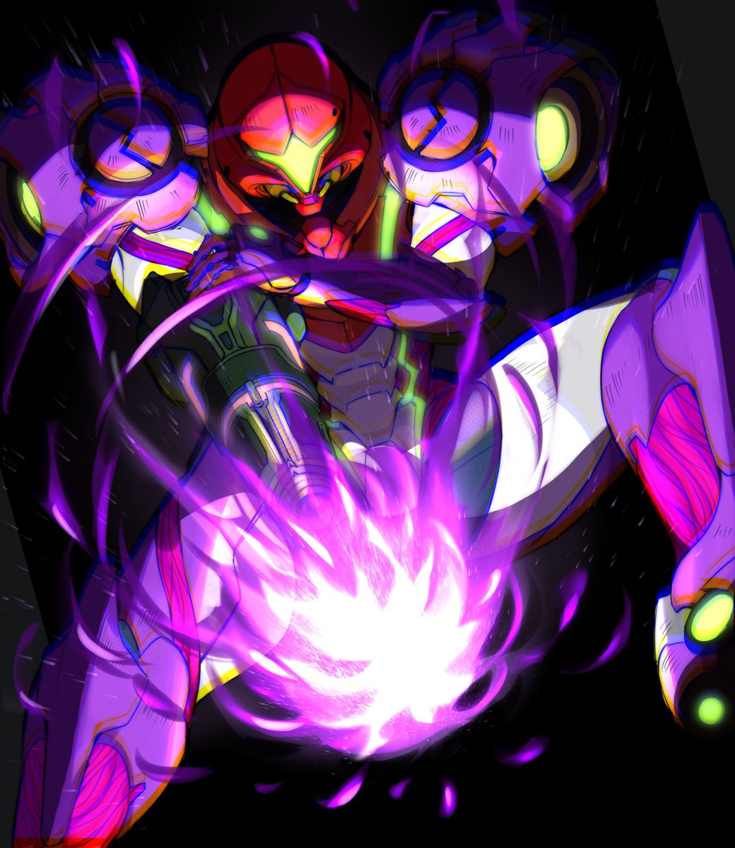 サムス・アラン 「#パワードスーツ祭りやっぱ…グラビティよ 」|あみだのイラスト