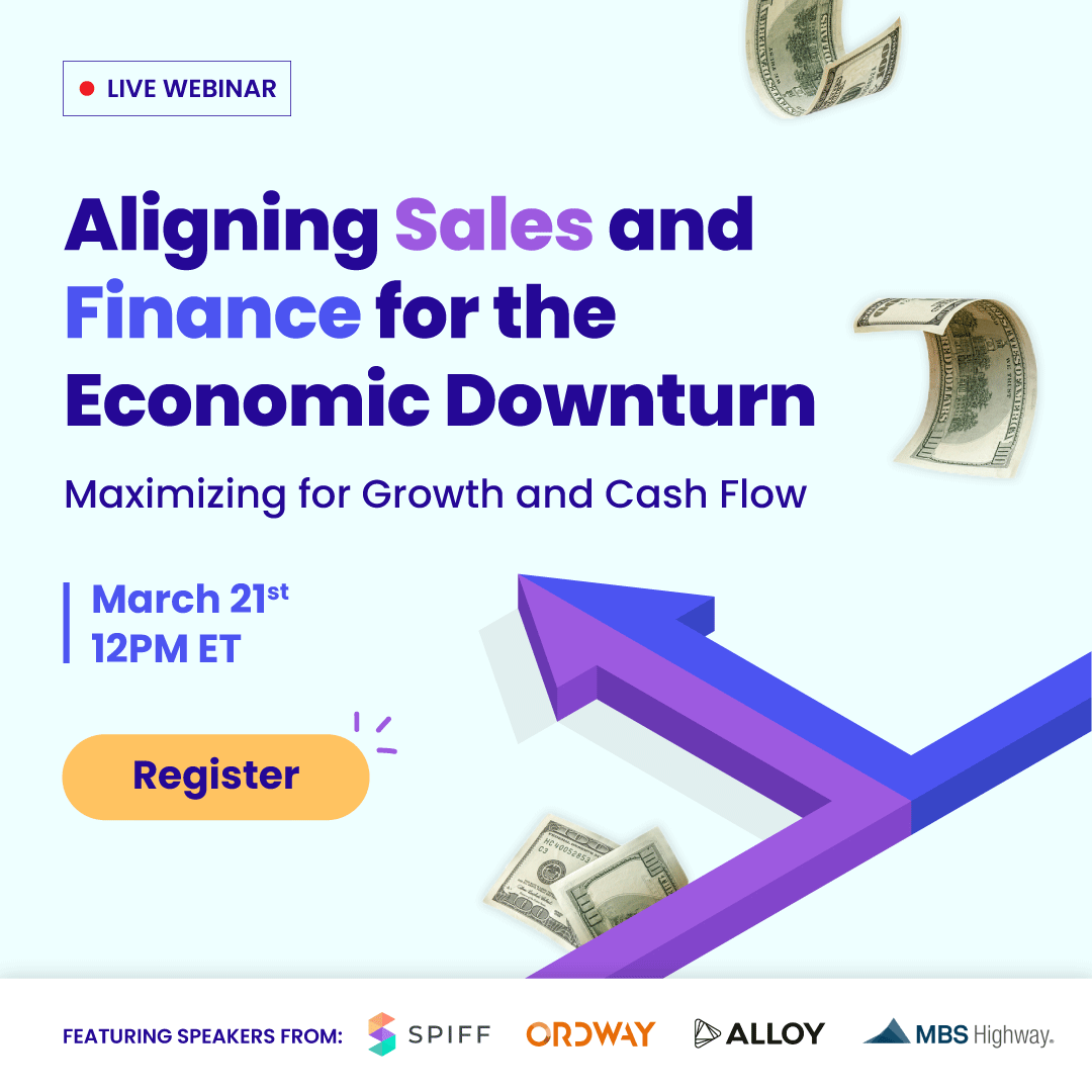 Ordway (@ordwaylabs) on Twitter photo #SaaS CROs + CFOs discuss the best way sales and finance can collaborate in 2023 to weather the economic downturn 
Register for the webinar on the @Spiff_Inc website spiff.com/webinar-aligni… #SaaS CROs + CFOs discuss the best way sales and finance can collaborate in 2023 to weather the economic downturn 
Register for the webinar on the @Spiff_Inc website spiff.com/webinar-aligni…