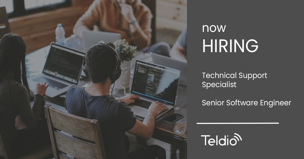 Join our growing team! Now hiring:

✅ Technical Support Specialist
✅ Senior Software Engineer

For details and to apply online today, visit teldio.com/careers/.

#careers #hiring #ottjobs #ottcareers #kanatanorth #teldio #joinourteam