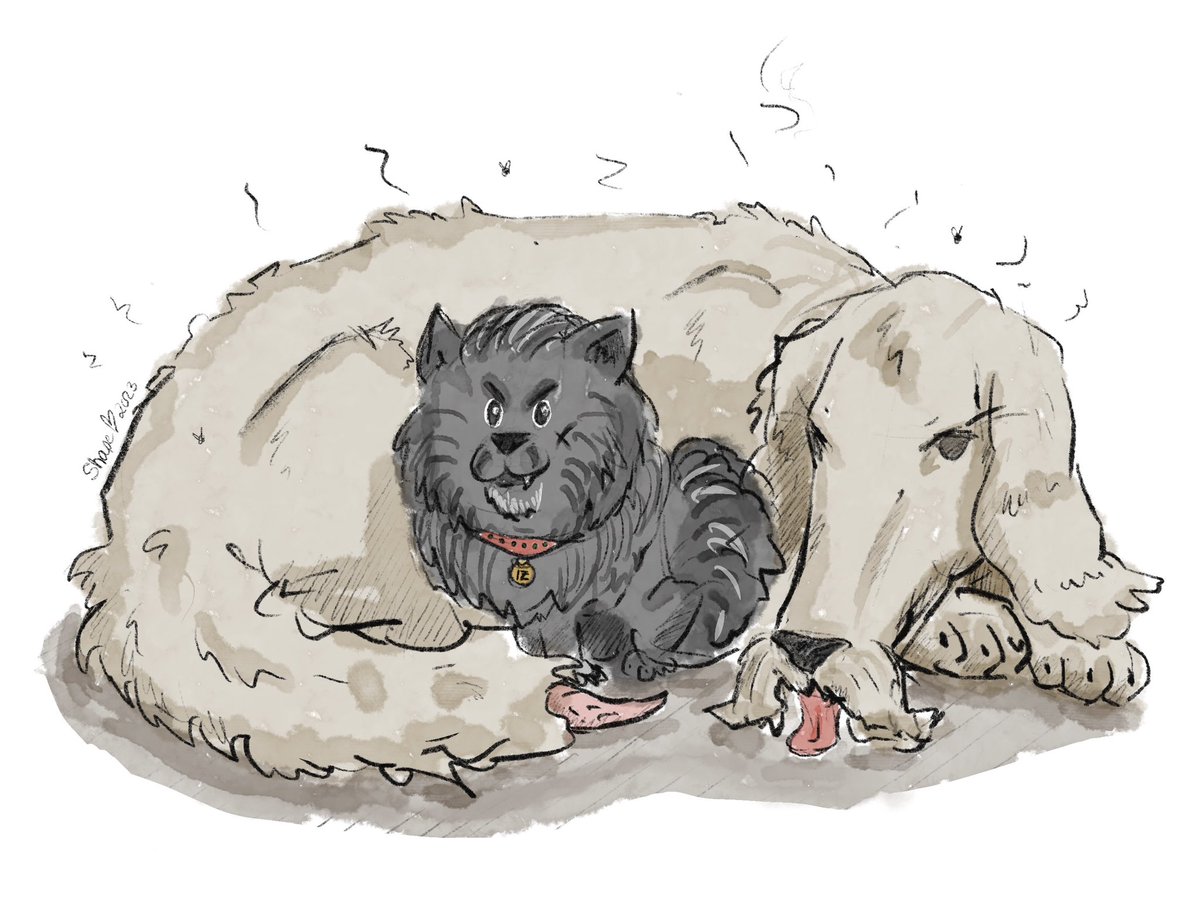 uggShape's tweet image. #cjizzyweek
Day 1: Dog 
inspired by @/secretmuff ‘s PomIzzy :3