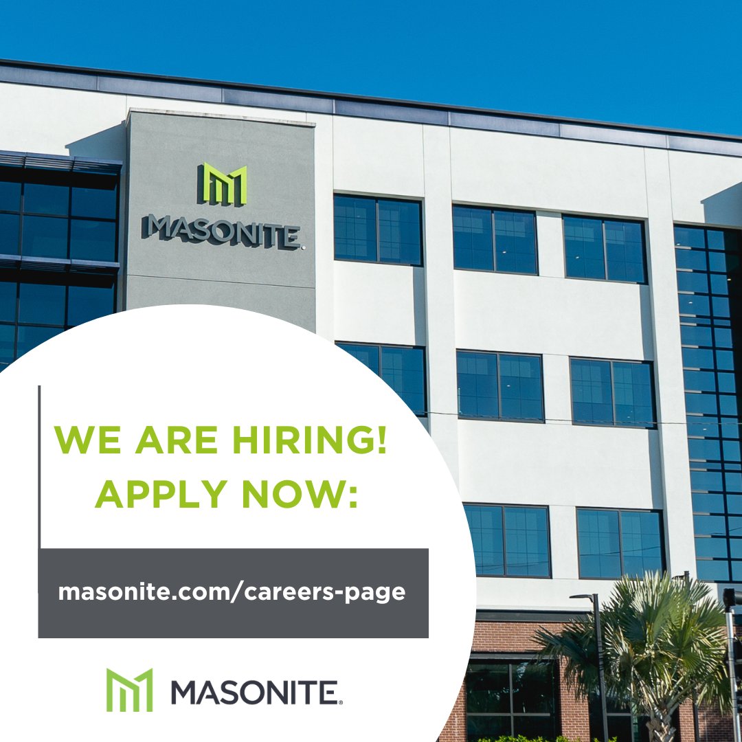 MasoniteDoors's tweet photo. We are hiring a #FacilitiesEngineer! Apply here: https://t.co/iUy2wzZZlG #JobOpportunity #ManufacturingCareers #NowHiring #EngineeringCareer #JobsinEngineering #FacilitiesEngineer #EngineeringFacility #EngineeringJobs #ManufacturingEngineer #ProductionEngineer https://t.co/cEsNK7lUub