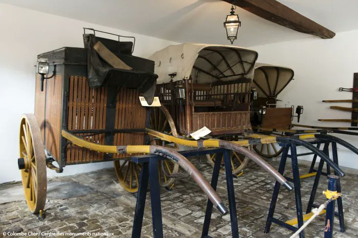 leCMN's tweet photo. Le cheval, c'est génial ! 🐎 
Henry Viguier, propriétaire du château de #Bouges au début du XXe siècle, était passionné d'équitation. Il collectionnait aussi les véhicules hippomobiles de luxe, produits par les meilleurs carrossiers de @Paris !
https://t.co/cUCAT48Yv7 https://t.co/ZkYeiVlEwd