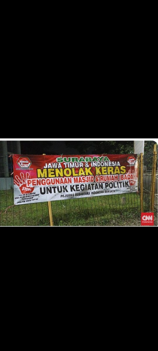 Bobtua3's tweet photo. @aniesbaswedan Politik indentitas
Pilkada DKI 2017, terburuk se NKRI. https://t.co/HSQgF3ZZwl