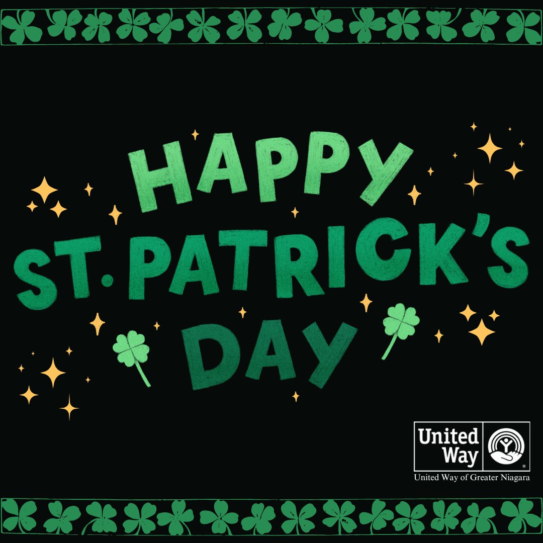 Happy #StPatricksDay from all of us here at UWGN!

#saintpatricksday #niagaracounty #LiveUnited