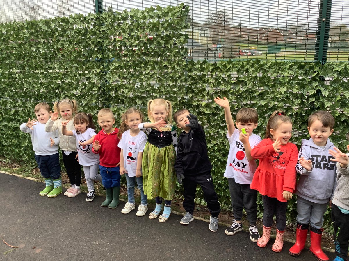 Nursery’s Red Nose Day🔴 <a href="/MillbrookP/">Millbrook Primary</a> @MBHeadteacher