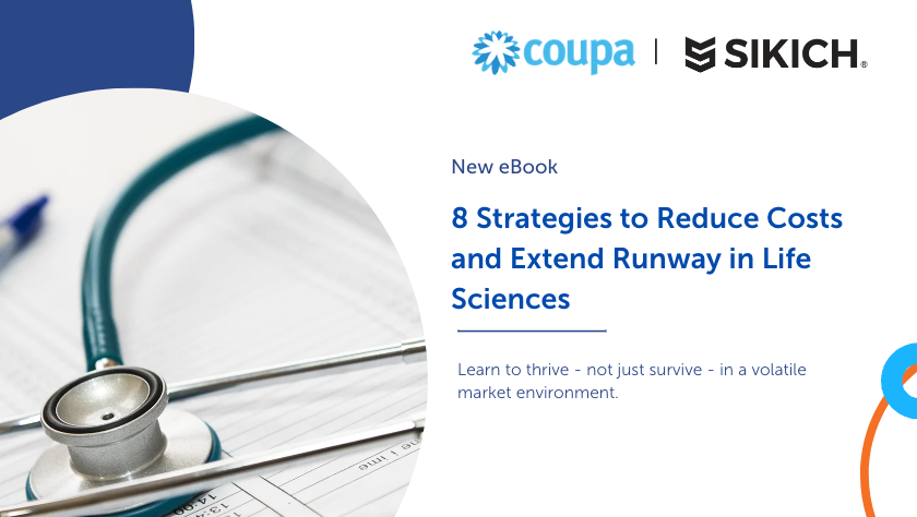 ARaeMondi's tweet photo. Check out these eight strategies to trim operations and analyze and prioritize spending in your organization. Learn to thrive, not just survive, in a volatile market! @coupa @sikichllp #lifesciences https://t.co/FkQM4XNsDr https://t.co/QdyU483s1X