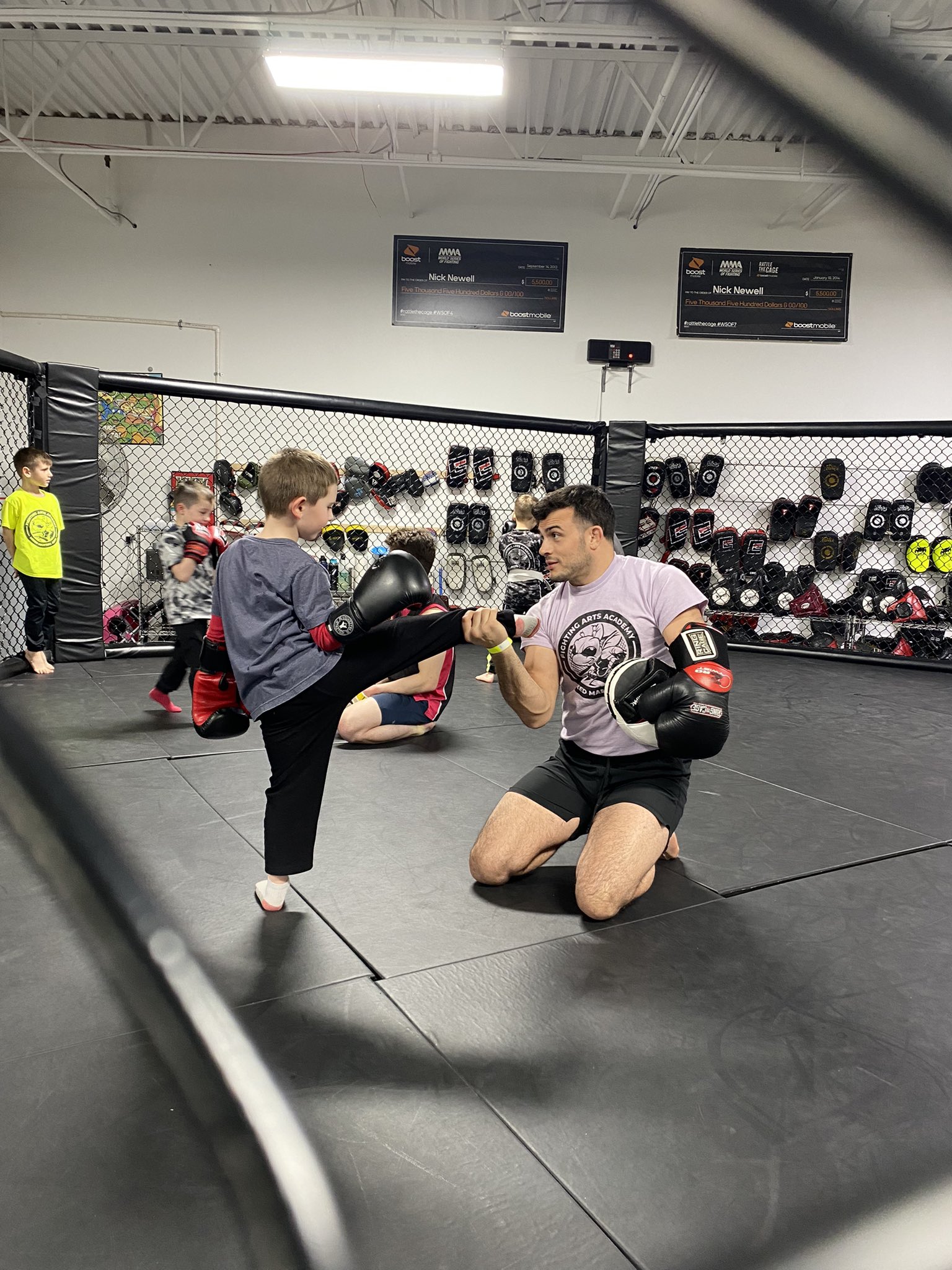 Happy Birthday Nick Newell, shown here working with Kai 