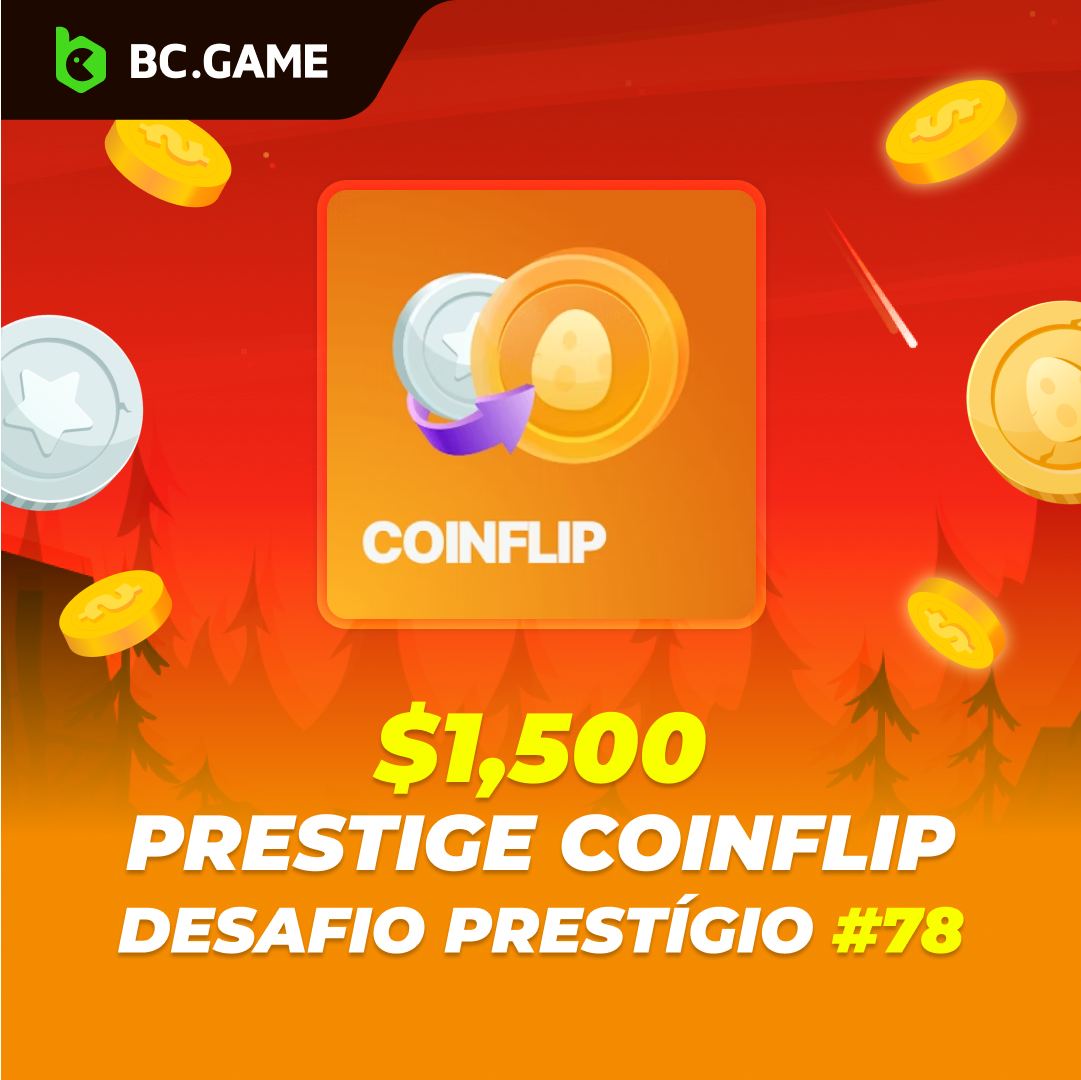 BCGAMEBrasil's tweet photo. ⚡️Pronto para enfrentar o CoinFlip exclusivo de fim de semana Desafio de prestígio? Acompanhe os flips e ganhe muito!
A premiação desta semana é de $1.500🤑, com um bônus extra de $250 em disputa. Não perca!👇
Mais detalhes:👉https://t.co/qb6Ur8khEF
#coinflipchallenge https://t.co/ljbCM9HgVp
