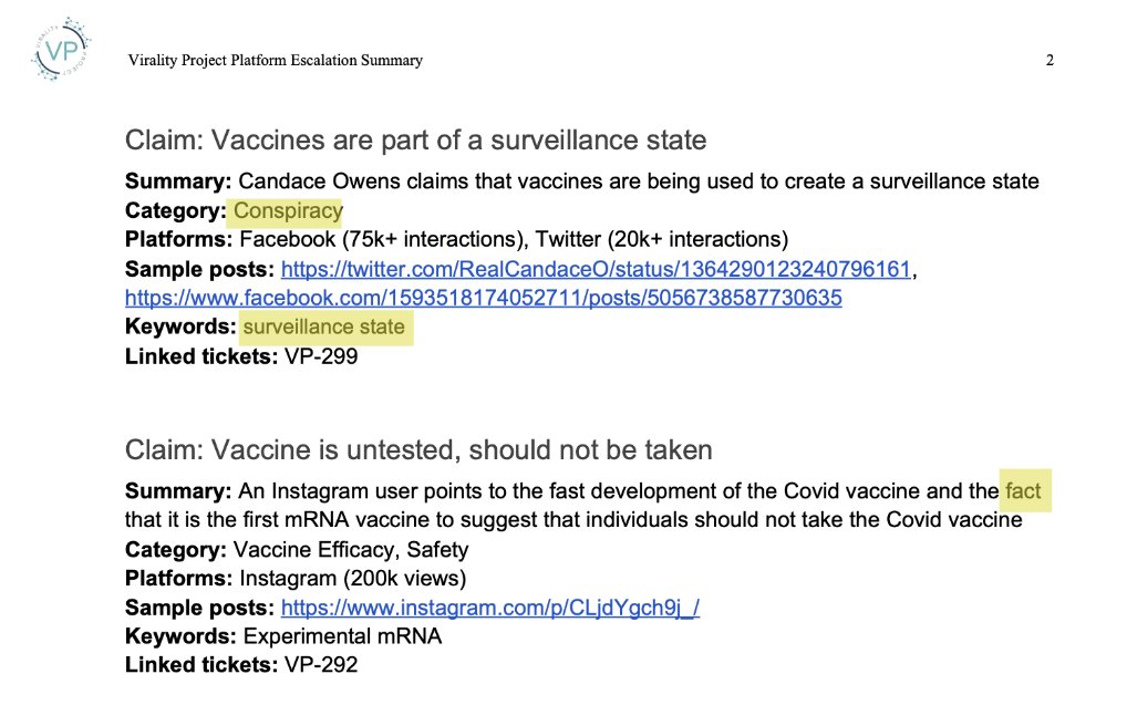 27.In a chilling irony, the VP ran searches for the term “surveillance state.” As an unaccountable state-partnered bureaucracy secretly searched it out, the idea that “vaccines are part of a surveillance state” won its own thoughtcrime bucket: “conspiracy.”