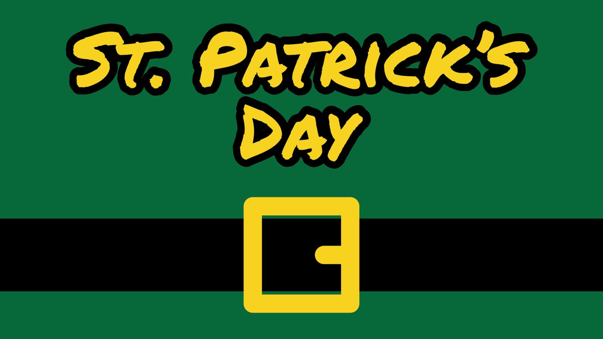 BlueEagleCU's tweet photo. Saint Patrick is the patron saint of Ireland and is credited with bringing Christianity to its people. This day falls in the Christian season of Lent. Traditionally, Irish families attended church then celebrated in with dance, and a feast of Irish bacon and cabbage. https://t.co/CFV10JeqOr