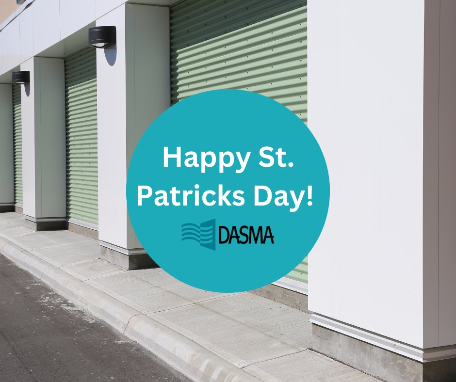 DASMAAssoc's tweet photo. Happy St. Patrick's Day from DASMA! ☘️ 

#dasma #garage #garagedoors #garagesalefinds #garagedoor #seeitloveitbuyit #designcollection #home_manufacturer #bestqualityproducts https://t.co/JE6qSzJCCP