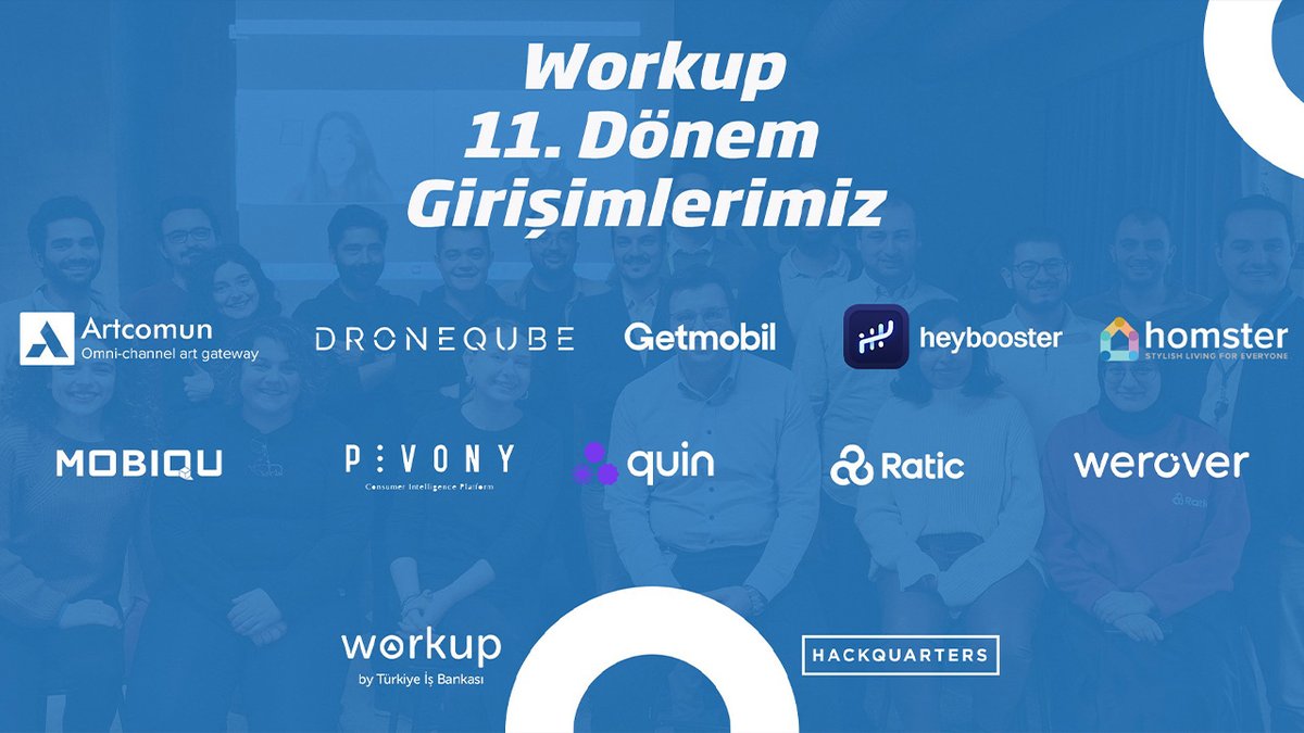 egirisim's tweet photo. Workup Girişimcilik Programı’nın 11. dönemine seçilen girişimler https://t.co/pZltv2AVhX https://t.co/0oMjsxX8ch