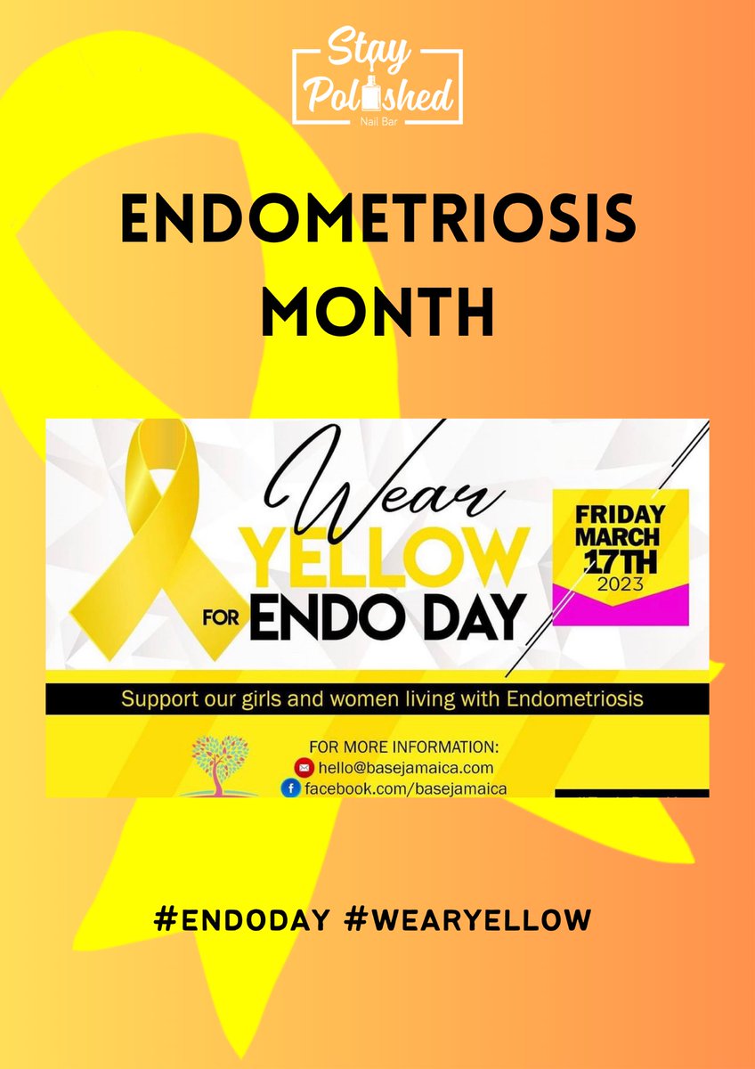 #endoday #wearyellow