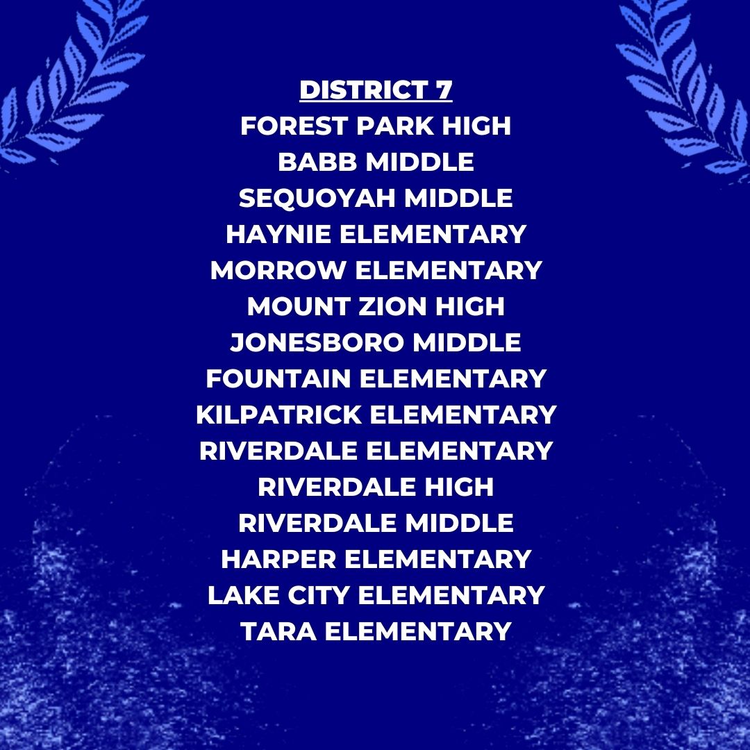 Ms. Sabrina Hill is a member of the Clayton County School Board and represents District 7. Thank you for your continued dedication and support! We appreciate you! Ms. Hill's biography and the schools in her district can be found at: clayton.k12.ga.us/.../board_of..…. #ccps #ccpsschoolboard