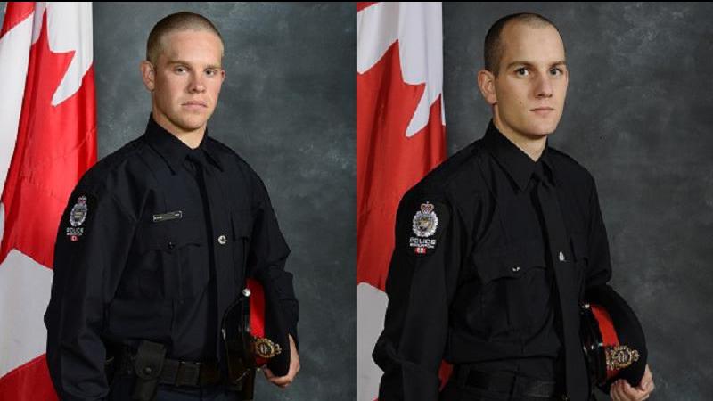 Sad to once again have to send my condolences to the family of two police officers killed in the line of duty. Godspeed to Constable Travis Jordan and Constable Brett Ryan.