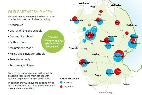 LincITT's tweet photo. We work with a wide range of schools across Lincolnshire as seen in the map below! Places still available, apply NOW!

🖥️ https://t.co/FcrCE6gwhU https://t.co/2CKe0TxyiM