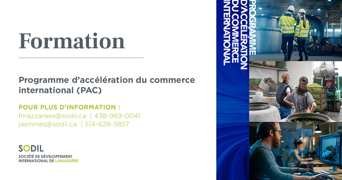 SODIL's tweet photo. Vous souhaitez travailler sur un plan de relance à l’international?
Inscrivez-vous au Programme d’accélération du commerce international dès aujourd’hui:
https://t.co/8XiZCFUizt
#sodil #commerce #entrepreneur #formation #strategie #innovation #nonprofit #marche #International https://t.co/4hTK00v3Lc