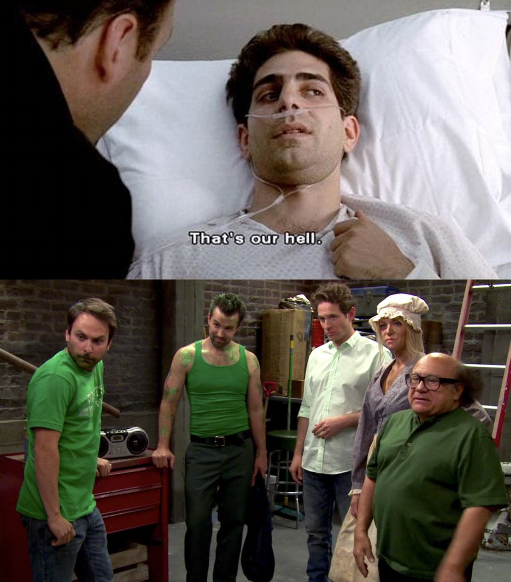 "It's an Irish bar where it's St. Patrick's Day every day forever"