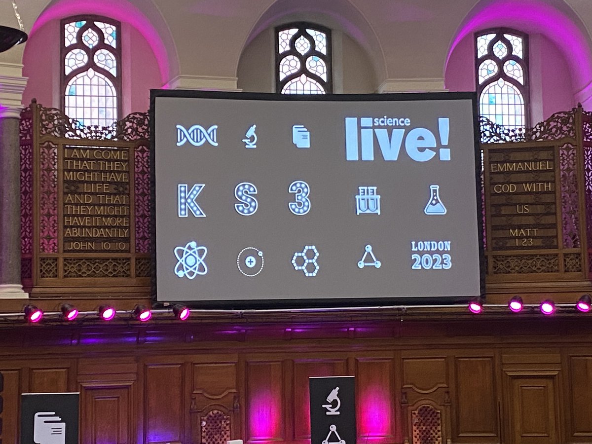 NbhsScience's tweet photo. Very exciting times at Science Live! Students are very eager, but Mrs Franklin, Mrs Amor and Miss Butterworth (particularly the first 2!) are mega excited to see @ProfRWinston in particular! #UpAndAtom #HowMoleculeIsThis? https://t.co/spxnvvynxL