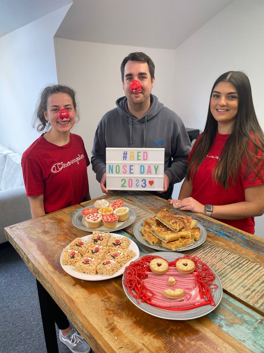 WalpoleDunn's tweet photo. It’s the day that all accountants have been waiting for this week - forget the chancellor’s big red box, it’s #RedNoseDay2023! This year #TeamWD has baked / constructed red inspired goodies / things… @TonyDunn_WD. REDgister your vote for your favourite! https://t.co/ZCzHzUXPaK