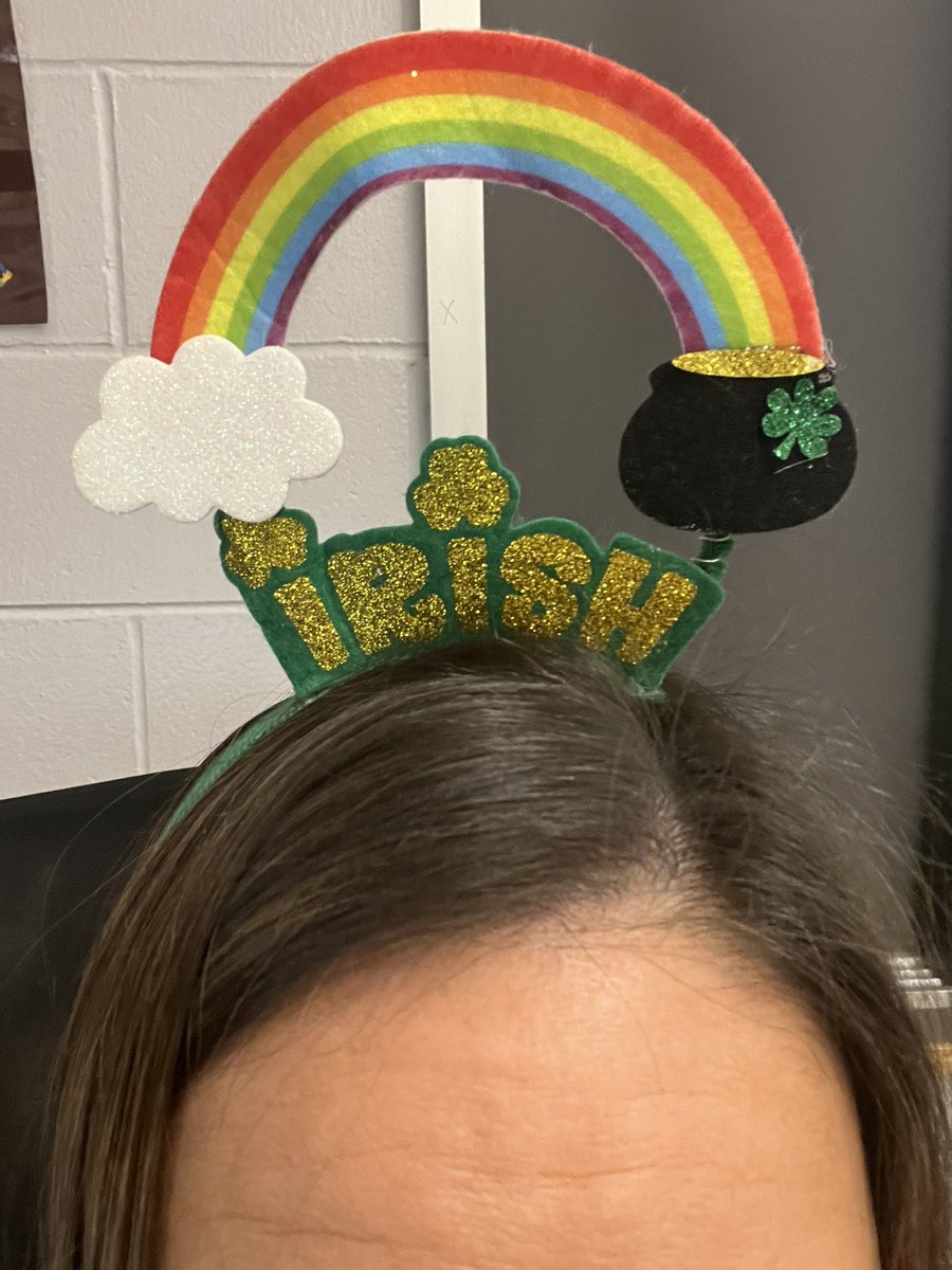 rockin’ the rainbow for neurodiversity week AND st patrick’s day 🌈🍀<a href="/MsCinOB/">Ms. C</a>