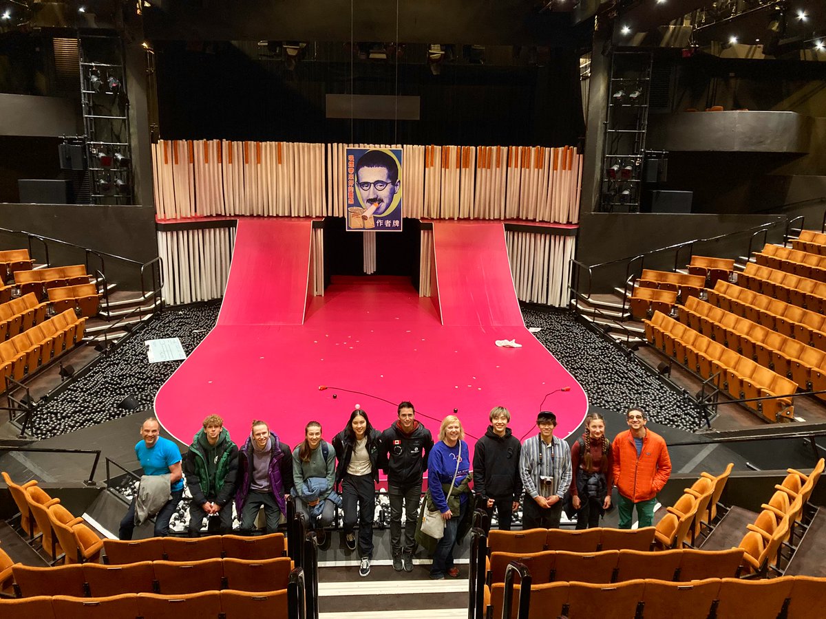 MarketingSheff's tweet photo. Next on our #Sheffield city tour with the international athletes competing at @ClimbingWorks this weekend…
✅ #LookUpSheff AR Art Trail @sheffhallamuni
✅ @crucibletheatre on the set of #TheGoodPersonOfSzechwan
✅ spot of fussball in Sheffield Winter Garden @sheffcitycentre https://t.co/Z3Ly3yAGIC