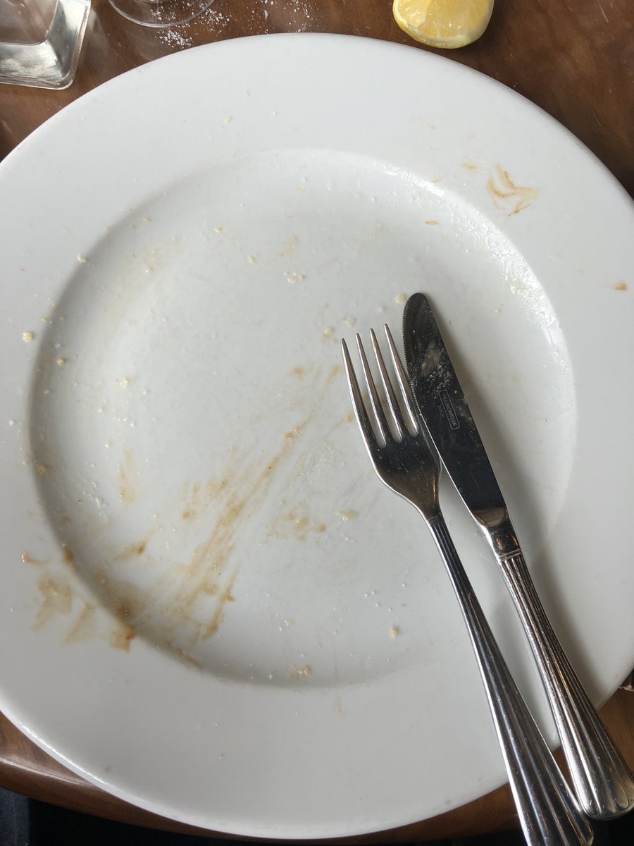 Fish and chips at The Ship on The Shore, Leith. Does it look as if I enjoyed my lunch?