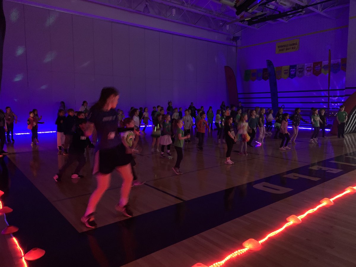 SASD_Vernfield's tweet photo. The Dance-a-Thon Dance Party has officially kicked off with Second Grade! Thank you for your support! https://t.co/ibIkwbHee7