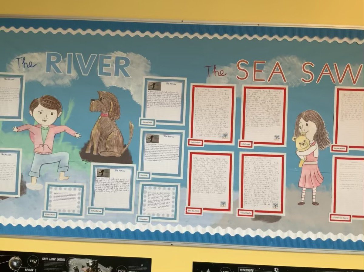 MrsIreland3's tweet photo. I love our new display. These are the Tom Percival texts we studied during Book Week. #ThattoPrim_reading #ThattoPrim_writing #ThattoPrim_heartcurriculum @TomPercivalsays https://t.co/LfyQGb2aGZ