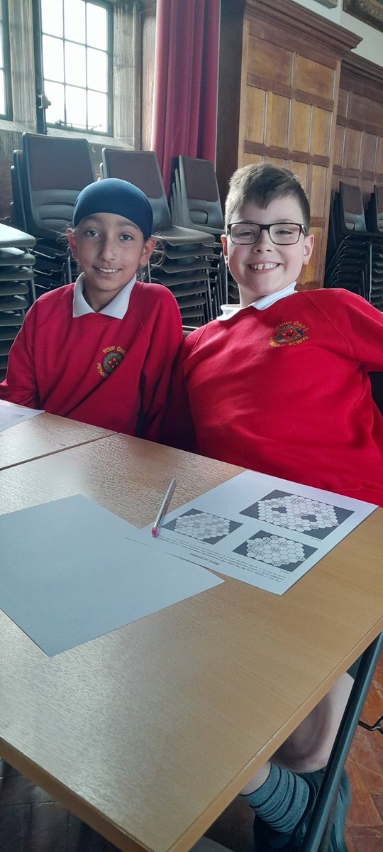 The excitement is mounting at the KES Maths competition........come on Year 5!