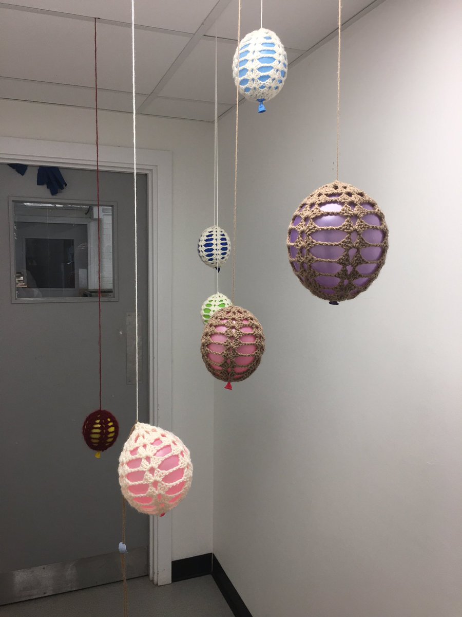 Exciting installation by Mia, working hard on her exam prep «  complex or simple?! »