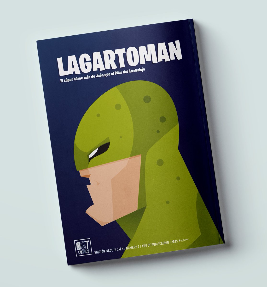 Lagartoman, el súper héroe más de Jaén que el Pilar del Arrabalejo, os desea un feliz Día del Cómic y del Tebeo, esos cuadernillos que desde chavea me encantaba ver, y sobre todo, dibujar

#DíadelCómicydelTebeo