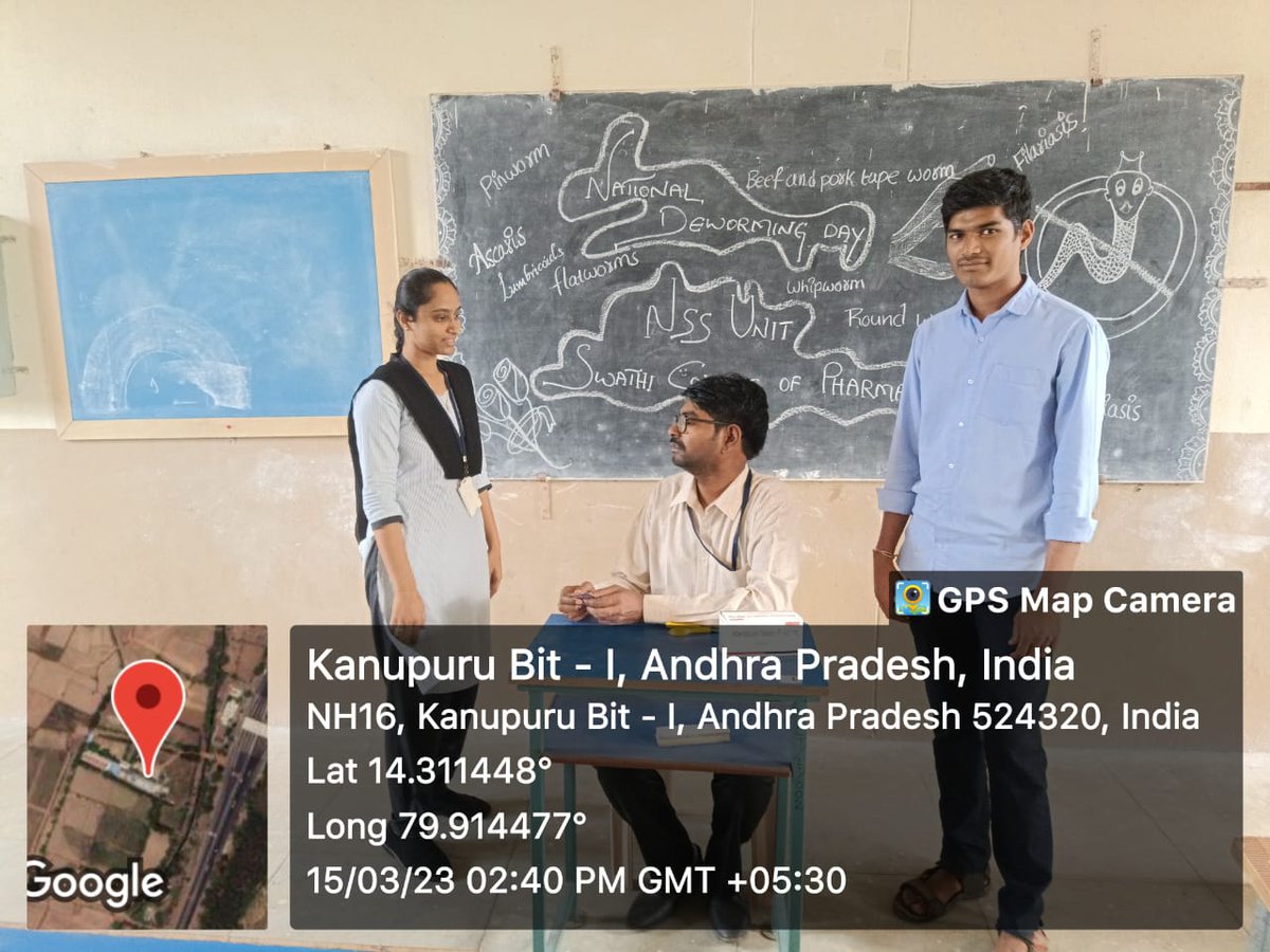 academicsswathi's tweet photo. NSS UNIT OF SWATHI Swathi College of Pharmacy ORGANISED NATIONAL DEWORMING DAY ON 15-03-2023
#SCPN, #swathicollegeofpharmacy, #DewormingDay, #NSS https://t.co/HD704iWGtY