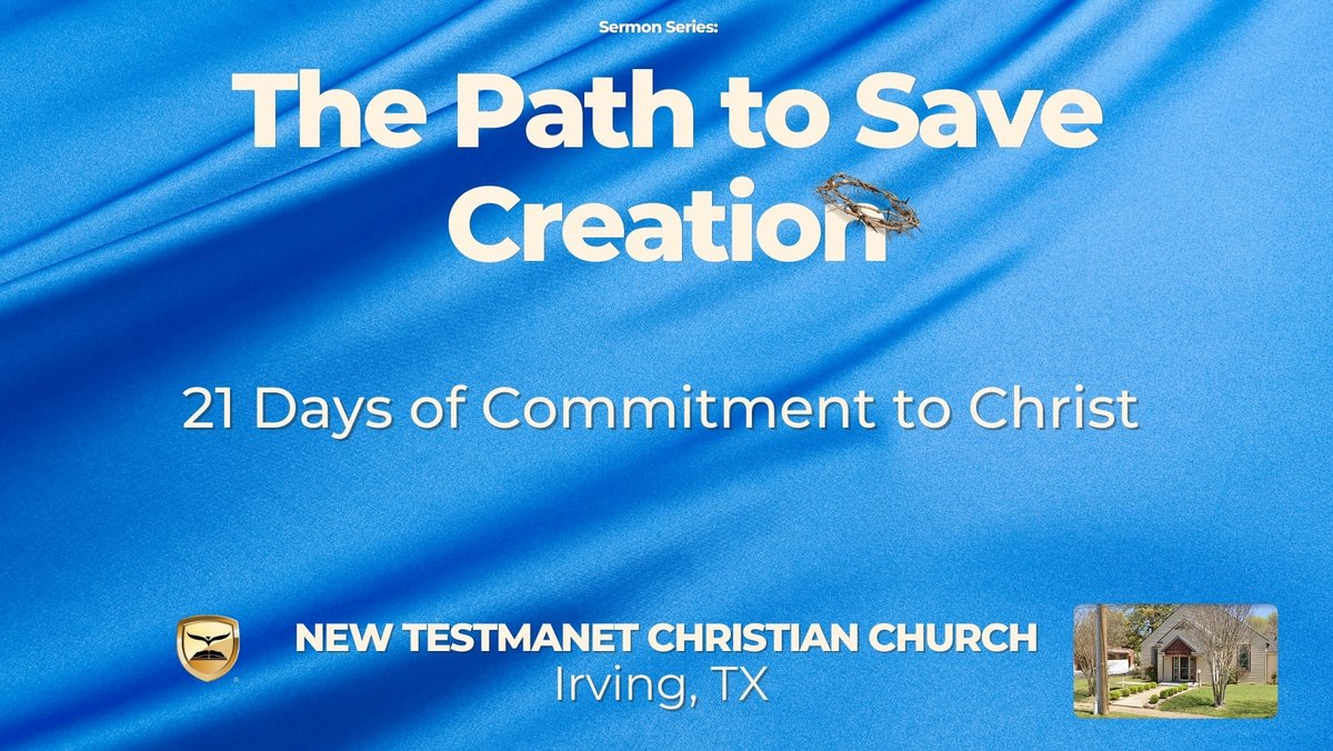 NTCCIrvingTX's tweet photo. Tomorrow, we will be launching our 21 days of Commitment to Christ.

For 21 days, you will receive encouragement, scriptures, short bible studies and prayers to help you fully commit to God.  More info to come! https://t.co/oAZ69s9Toh