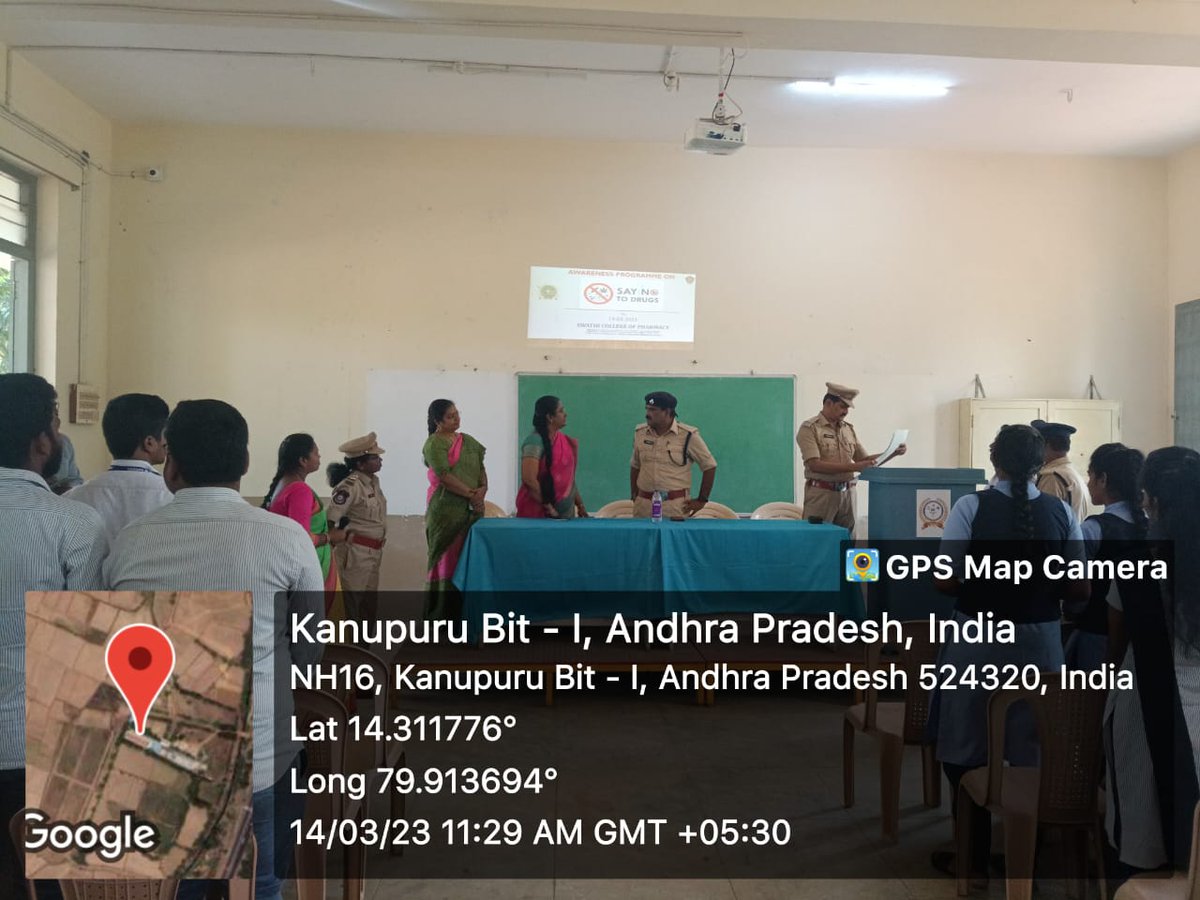 academicsswathi's tweet photo. CONDUCTED SEMINAR ON "SAY NO TO DRUGS" IN ASSOCIATION WITH AP POLICE DEPARTMENT
#scpn, #swathicollegeofpharmacy, #saynotodrugabuseandtrafficking https://t.co/eFBhs03hYG