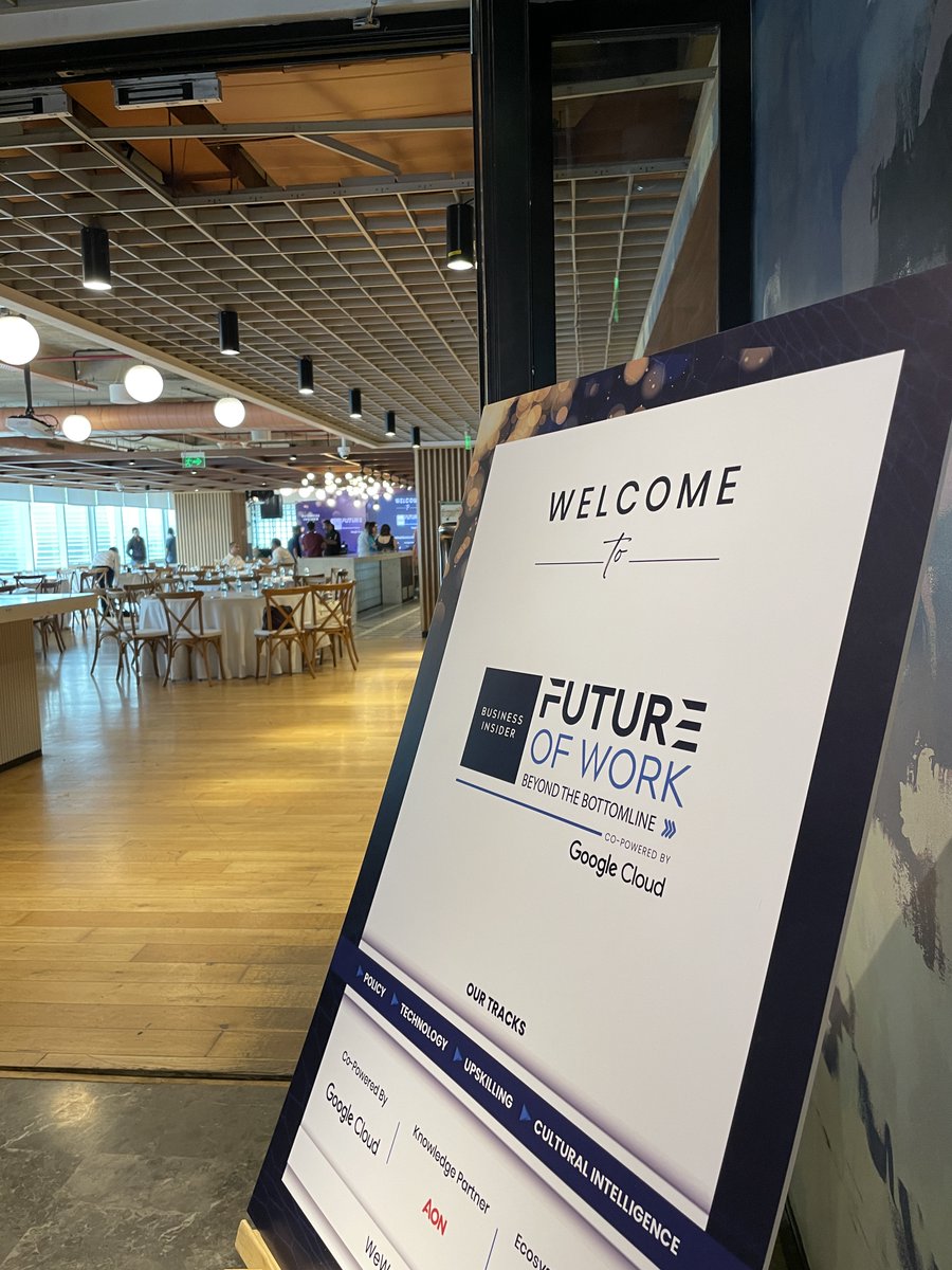 BiIndia's tweet photo. And that's a wrap from the second edition of Future Of Work Summit by Business Insider India!
We thank our speakers for being a part of this event.
Co-powered by | @googlecloud
Knowledge partner | @Aon_India
#FutureOfWork #FutureOfWorkWithBI https://t.co/cwKn6ZtR2h