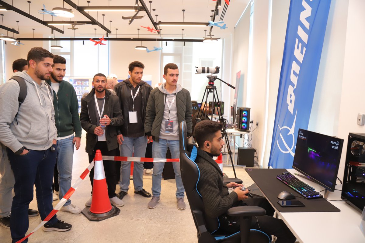 Engineering is about problem-solving and curiosity. That’s what students of Al Hussein Technical University in Amman, Jordan demonstrated during the "Mach 1" drone racing  simulation competition. We’re proud to support <a href="/HTUjo/">HTU</a> and other academia in #Jordan and beyond.