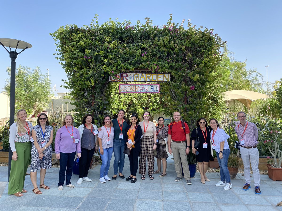 laurence_myers's tweet photo. It was such fun sharing our edible education and sustainable learning spaces with our @nesachat friends today! #LLS23 #nesachat https://t.co/HV6eo1K3Wz