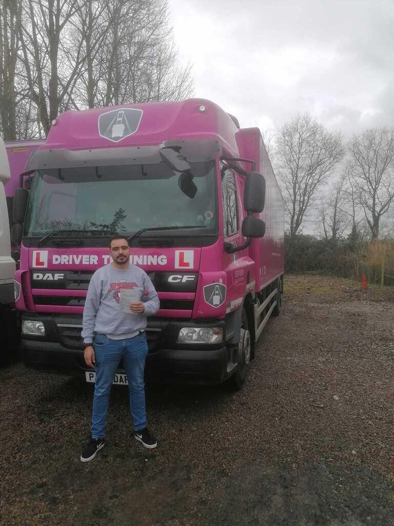 Well done Andre for passing your category C licence today.
We wish you all the best for your future driving career 
ift.tt/zrA8R3k
#drivertraining #LGV #lgvtraining