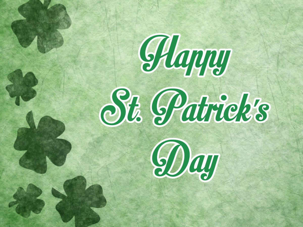 Wishing you happiness and generous amounts of Irish luck. Happy #StPatricksDay! #luckoftheIrish