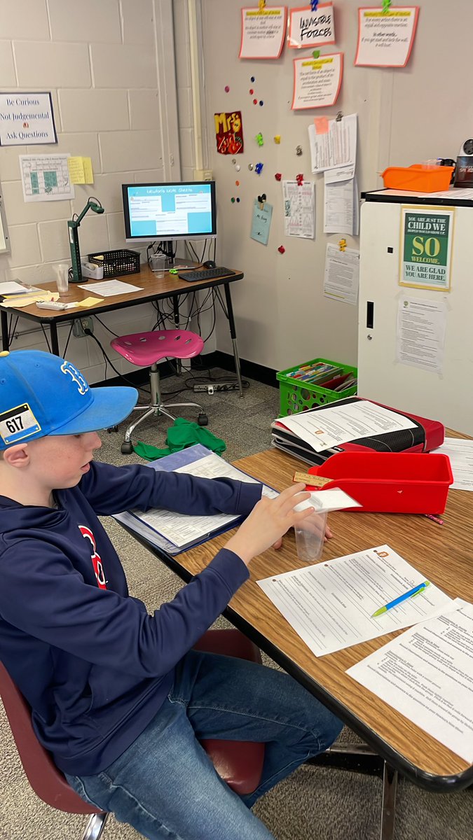 Newto would be proud.  Pride students are exploring force and motion.